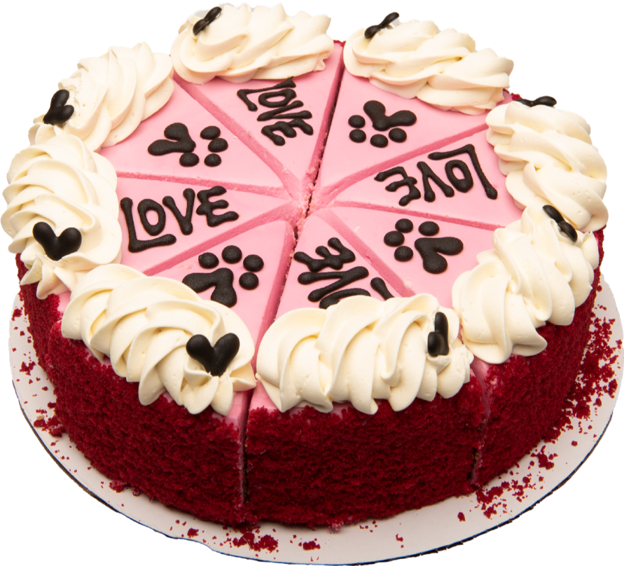 Cakes for Dogs - Strawberry Creme Cake Three Dog Bakery