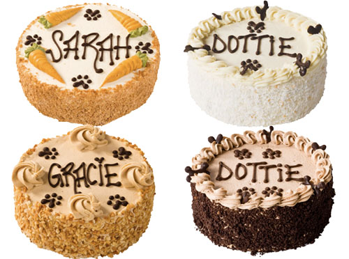 Call-Out-5-inch-Round-Cakes Three Dog Bakery - 5 Inch Personalized Cakes for Dogs